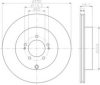 MITSUBISHI 4615A186 Brake Disc